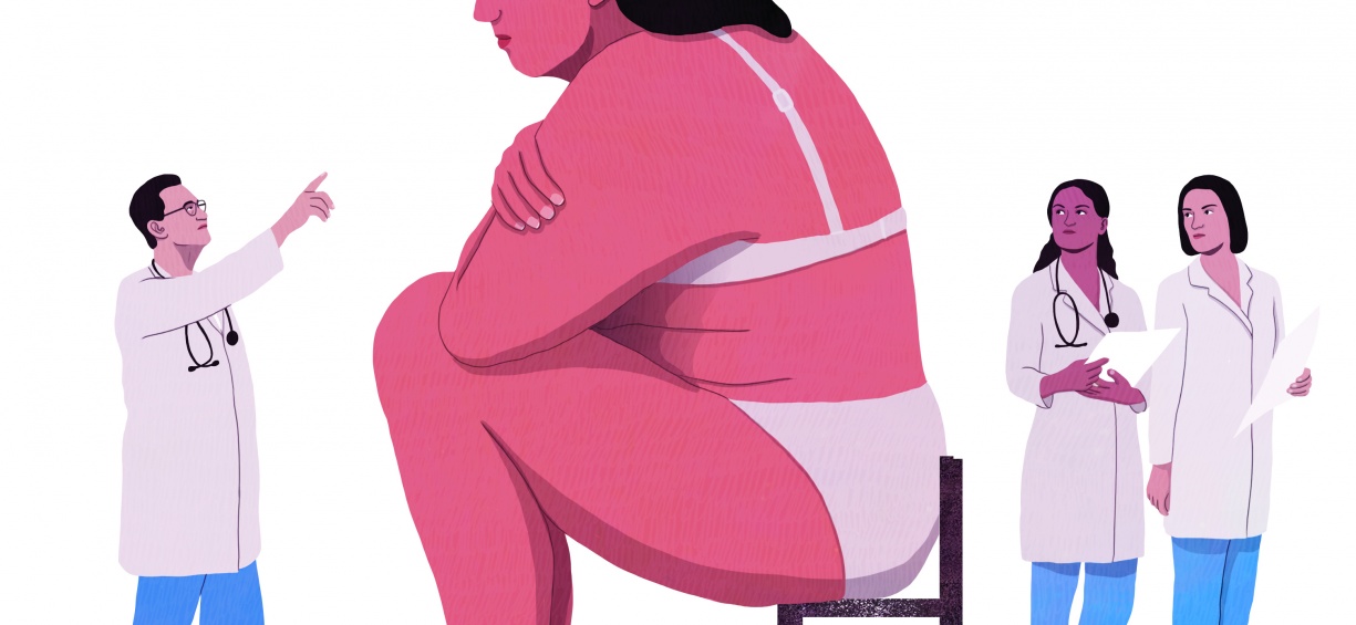 Les discours culpabilisants renvoient trop souvent la personne à sa responsabilité individuelle quand les pouvoirs publics décrivent l'obésité comme un enjeu de santé publique et donc collectif.(c)Yasmine Gateau 